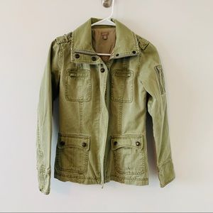 Army Cargo Hip Jacket